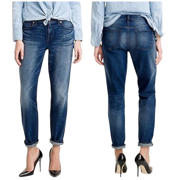 J. Crew Broken In Boyfriend Jeans 29 Waist Excellent Condition - Picture 1 of 8